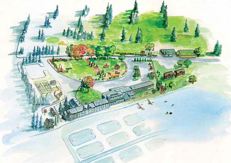 Lake Morey Resort artist rendering