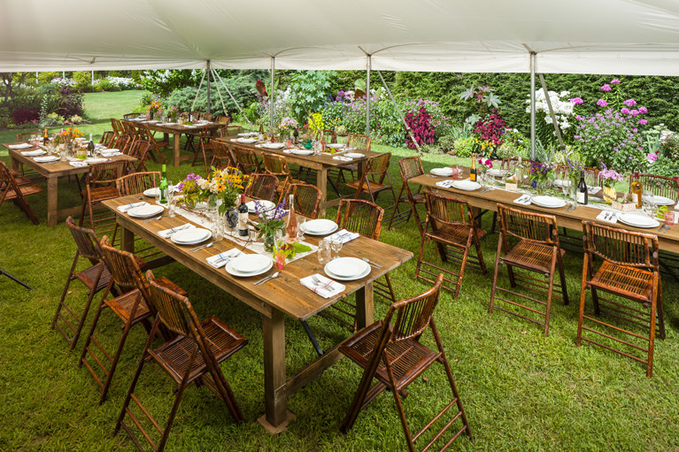 Hemlock Garden Tent Reception